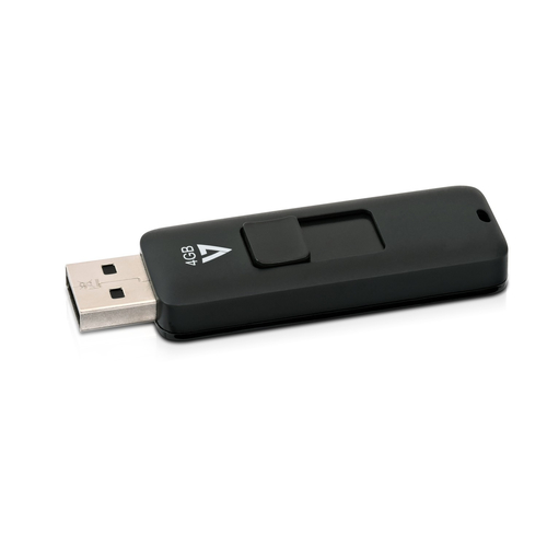 Bild von V7 VF24GAR-3E USB-Stick 4 GB USB Typ-A 2.0 Schwarz