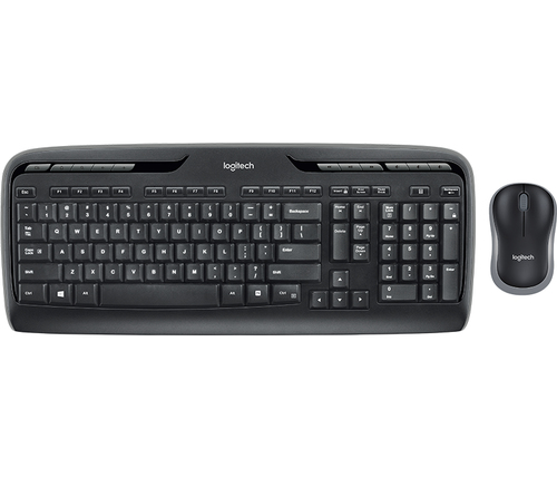 Bild von Logitech Wireless Combo MK330 Tastatur Maus enthalten Büro USB QWERTZ Ungarisch Schwarz