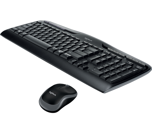 Bild von Logitech Wireless Combo MK330 Tastatur Maus enthalten Büro USB QWERTZ Ungarisch Schwarz