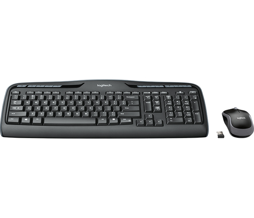 Bild von Logitech Wireless Combo MK330 Tastatur Maus enthalten Büro USB QWERTZ Ungarisch Schwarz