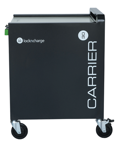 Bild von LocknCharge LNC10107 Multimedia Rollwagen-Zubehör Schwarz Rack