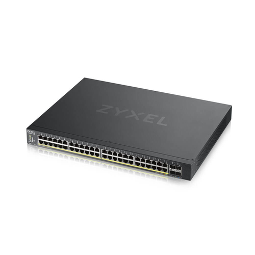 Bild von Zyxel XGS1930-52HP Managed L3 Gigabit Ethernet (10/100/1000) Power over Ethernet (PoE) Schwarz