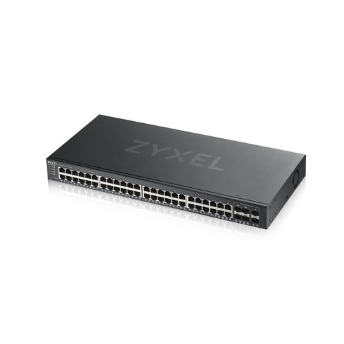 Bild von Zyxel GS1920-48V2 Managed Gigabit Ethernet (10/100/1000) Schwarz