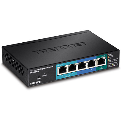 Bild von Trendnet TPE-P521ES Netzwerk-Switch Managed Gigabit Ethernet (10/100/1000) Power over Ethernet (PoE) Schwarz