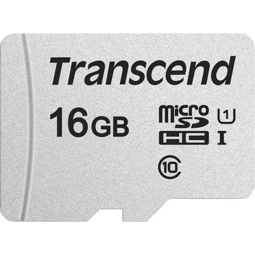 Bild von Transcend microSDHC 300S 16GB NAND Klasse 10