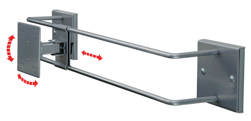 Bild von R-Go Tools R-Go Steel Alternative Wandhalterung, verstellbar, silber