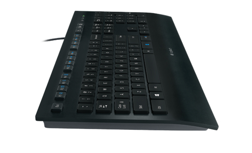 Bild von Logitech K280E Pro f/ Business Tastatur Büro USB QWERTZ Schweiz Schwarz