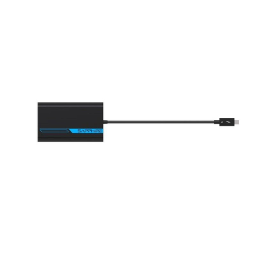 Bild von Sapphire 44005-02-20G Videokabel-Adapter 0,28 m Thunderbolt 3 2 x HDMI Blau, Grau