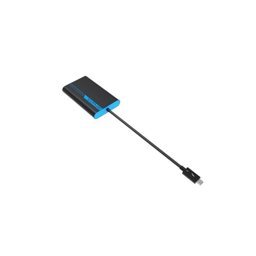 Bild von Sapphire 44005-02-20G Videokabel-Adapter 0,28 m Thunderbolt 3 2 x HDMI Blau, Grau