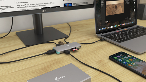 Bild von i-tec Metal USB-C Nano Dock 4K HDMI + Power Delivery 100 W