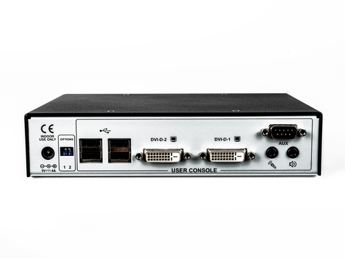 Bild von Vertiv Avocent HMX RX duales DVI-D, USB, Audio, SFP-Empfänger, EU