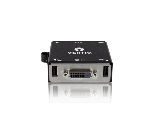 Bild von Vertiv Avocent TBR02 Tastatur/Video/Maus (KVM)-Switch