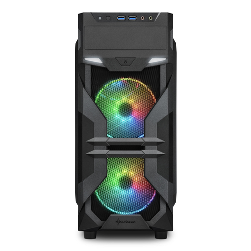 Bild von Sharkoon VG7-W RGB Midi Tower Schwarz