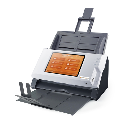 Bild von Plustek eScan A280 Enterprise ADF-Scanner 600 x 600 DPI A4 Schwarz, Weiß