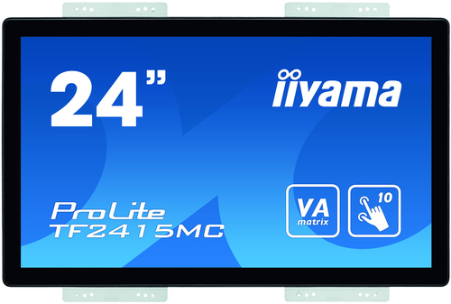 Bild von iiyama ProLite TF2415MC-B2 Computerbildschirm 60,5 cm (23.8 Zoll) 1920 x 1080 Pixel Full HD VA Touchscreen Multi-Nutzer Schwarz