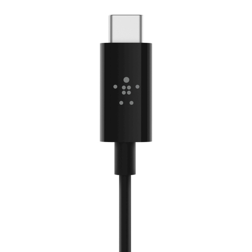 Bild von Belkin RockStar™ 3.5mm Audio Cable with USB-C™ Connector Audio-Kabel USB C Schwarz