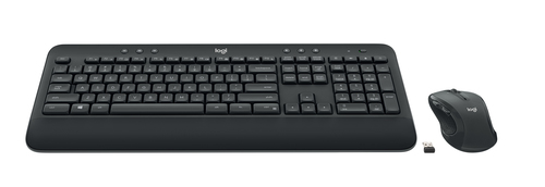 Bild von Logitech MK545 ADVANCED Wireless Keyboard and Mouse Combo Tastatur Maus enthalten Universal USB QWERTZ Deutsch Schwarz