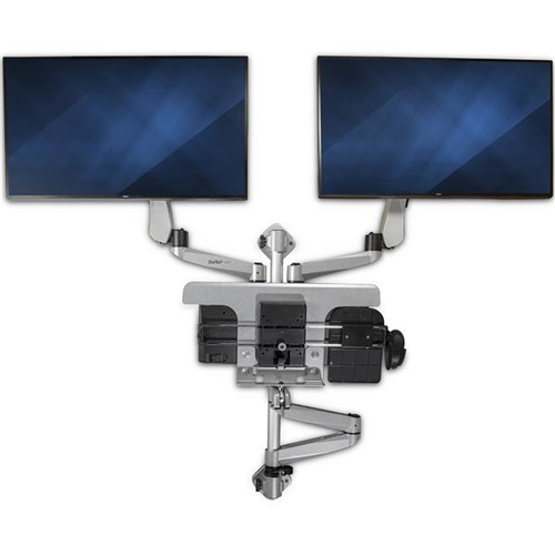 Bild von StarTech.com Computerarbeitsplatz zur Wandmontage - Dual Monitor - Premium