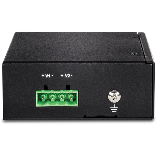 Bild von Trendnet TI-PE50 Netzwerk-Switch Unmanaged Fast Ethernet (10/100) Power over Ethernet (PoE) Schwarz