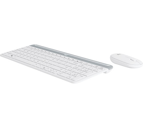 Bild von Logitech MK470 Tastatur Maus enthalten Universal RF Wireless QWERTZ Deutsch Weiß