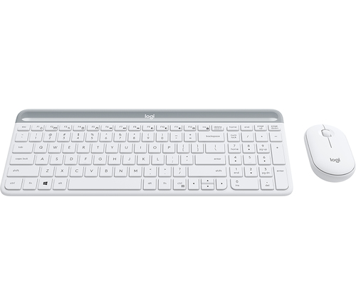 Bild von Logitech MK470 Tastatur Maus enthalten Universal RF Wireless QWERTZ Deutsch Weiß