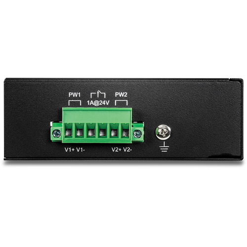 Bild von Trendnet TI-PE80 Netzwerk-Switch Unmanaged Fast Ethernet (10/100) Power over Ethernet (PoE) Schwarz