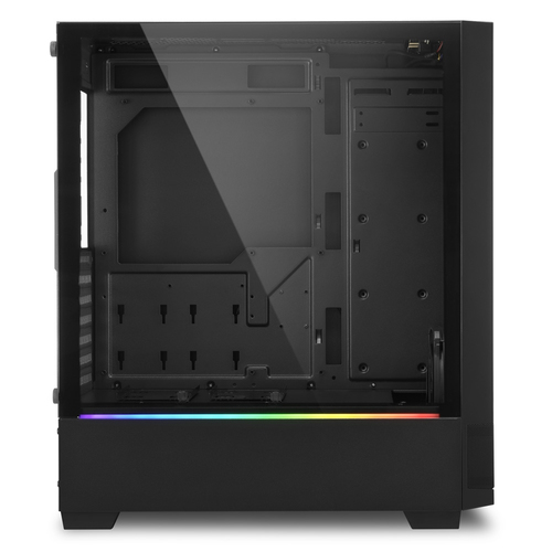 Bild von Sharkoon RGB FLOW Midi Tower Schwarz