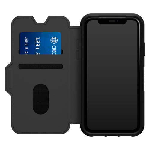 Bild von OtterBox Strada Folio Series für Apple iPhone 11, schwarz