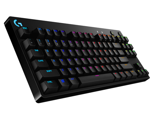 Bild von Logitech G Pro Gaming Tastatur USB Nordisch Schwarz