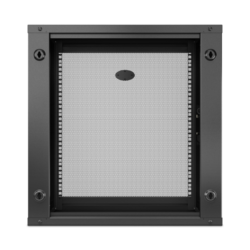 Bild von APC NetShelter WX 12U Single Hinged Wall-mount Enclosure 400mm Deep Wandmontiertes Regal Schwarz