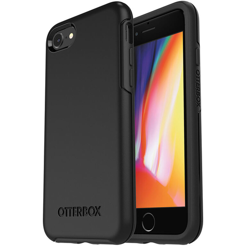 Bild von OtterBox Symmetry Series für Apple iPhone SE (2nd gen)/8/7, schwarz - Ohne Einzelhandlesverpackung