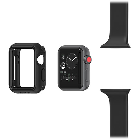 Bild von OtterBox Exo Edge Series für Apple Watch Series 3- 38mm, schwarz