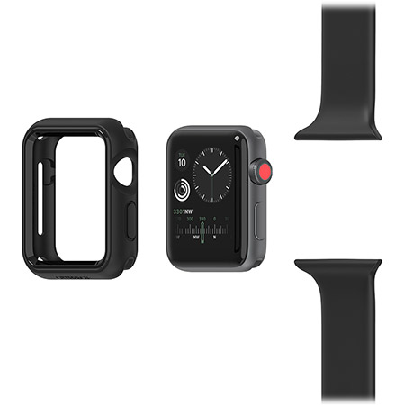 Bild von OtterBox Exo Edge Series für Apple Watch Series 3- 42mm, schwarz