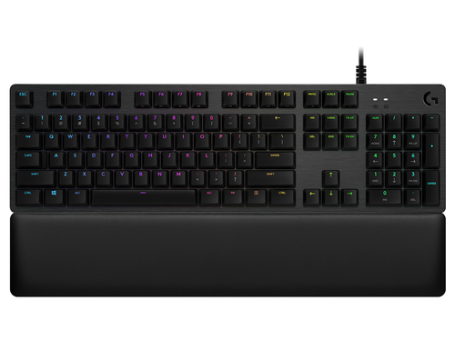 Bild von Logitech G G513 CARBON LIGHTSYNC RGB Mechanical Gaming Keyboard, GX Brown Tastatur USB QWERTY Englisch Karbon