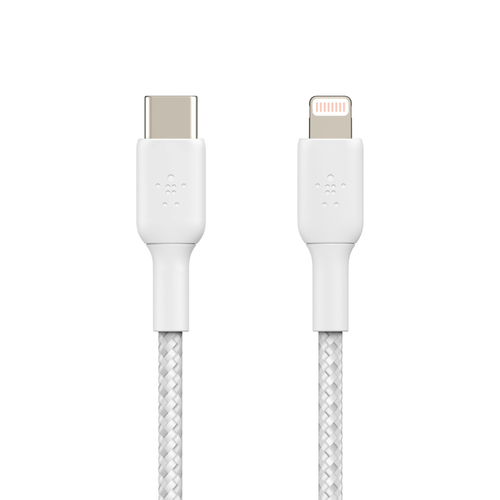 Bild von Belkin CAA004BT2MWH Lightning-Kabel 2 m Weiß