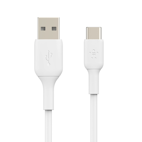 Bild von Belkin CAB001BT3MWH USB Kabel 3 m USB A USB C Weiß