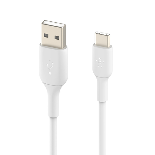 Bild von Belkin CAB001BT3MWH USB Kabel 3 m USB A USB C Weiß