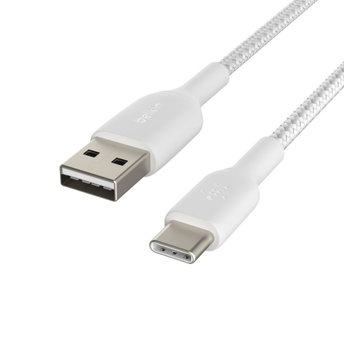 Bild von Belkin CAB002BT1MWH USB Kabel 1 m USB A USB C Weiß