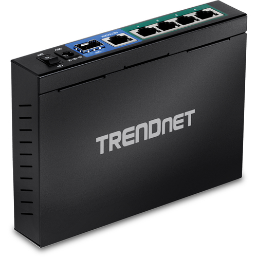 Bild von Trendnet TPE-TG611 Netzwerk-Switch Gigabit Ethernet (10/100/1000) Power over Ethernet (PoE) Schwarz