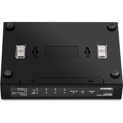 Bild von Trendnet TPE-TG611 Netzwerk-Switch Gigabit Ethernet (10/100/1000) Power over Ethernet (PoE) Schwarz