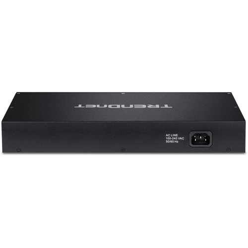 Bild von Trendnet TPE-3012LS Netzwerk-Switch Managed Gigabit Ethernet (10/100/1000) Power over Ethernet (PoE) 1U Schwarz