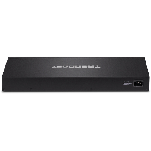 Bild von Trendnet TPE-3018LS Netzwerk-Switch Managed Gigabit Ethernet (10/100/1000) Power over Ethernet (PoE) 1U Schwarz