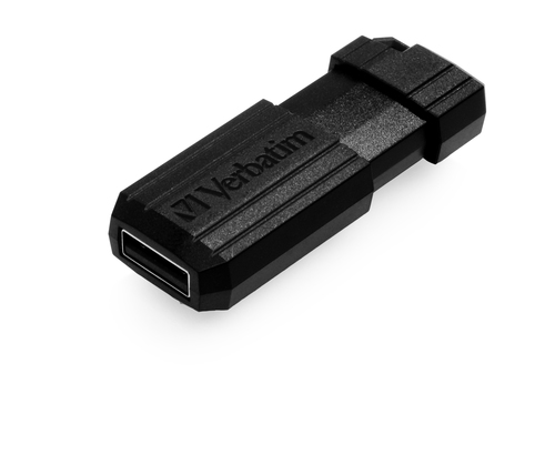 Bild von Verbatim PinStripe - USB-Stick 128 GB - Schwarz