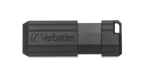 Bild von Verbatim PinStripe - USB-Stick 128 GB - Schwarz