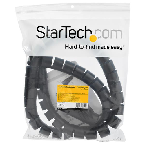 Bild von StarTech.com Kabelbündelschlauch - 45 mm / 1,8 Zoll Durchmesser