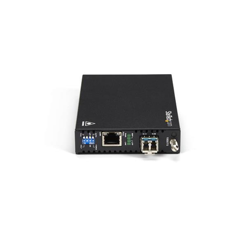 Bild von StarTech.com Gigabit Ethernet Kupfer auf LWL Medienkonverter - SM LC - 10 Km