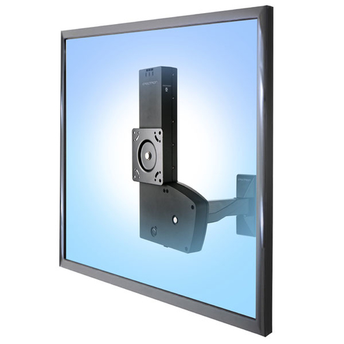 Bild von Ergotron 61-113-085 Flachbildschirm-Tischhalterung 106,7 cm (42&quot;) Wand Schwarz