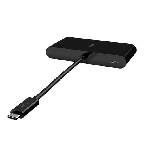 Bild von Belkin AVC004BTBK laptop-dockingstation & portreplikator USB 3.2 Gen 1 (3.1 Gen 1) Type-C Schwarz