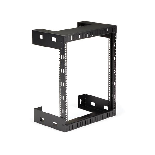 Bild von StarTech.com 2-Pfosten 12HE Heavy-Duty Wandmontage Netzwerk-Rack, 19&quot; Open Frame Server Rack, 12&quot; Tief, Wandmontage Daten-Rack für IT / AV / Patch Panel / Computer Geräte - Käfigmuttern und Schrauben inkl.