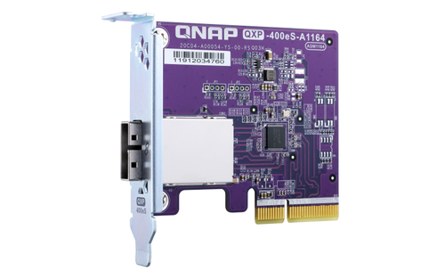 Bild von QNAP QXP-400ES-A1164 Schnittstellenkarte/Adapter Eingebaut Mini-SAS